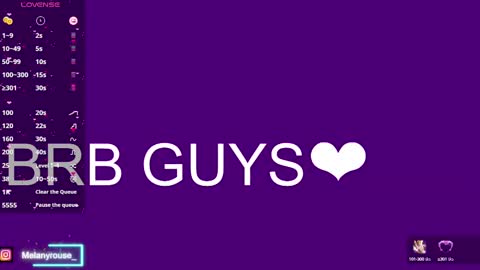 melanyrouse1 online show from 18, 2, 2025