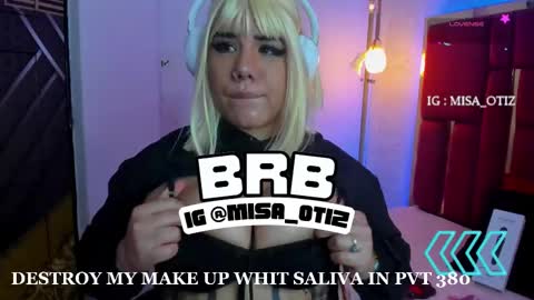 Snapshot of melissa_adamsxxx chatting on 13, 10, 2025 Lissa online show from 13, 10, 2025