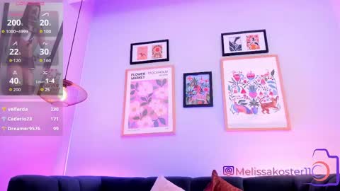 Snapshot of melissa_koster chatting on 13, 5, 2026 Melissa 3 online show from 13, 5, 2026