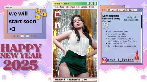 Snapshot of meraki_fraise chatting on 9, 1, 2025 online show from 9, 1, 2025