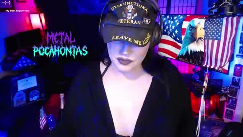 Snapshot of metalpocahotass chatting on 12, 11, 2025 MetalPocahotass online show from 12, 11, 2025