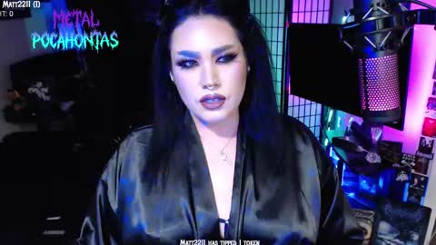 Snapshot of metalpocahotass chatting on 19, 11, 2025 MetalPocahotass online show from 19, 11, 2025