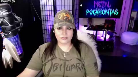 Snapshot of metalpocahotass chatting on 20, 6, 2026 MetalPocahotass online show from 20, 6, 2026
