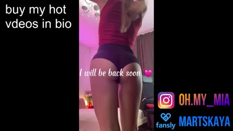 Mia Martskaya online show from 18, 1, 2026