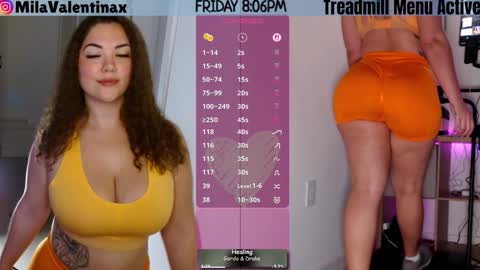 Mila Valentina online show from 28, 2, 2026