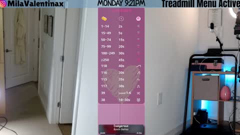 Mila Valentina online show from 17, 3, 2026