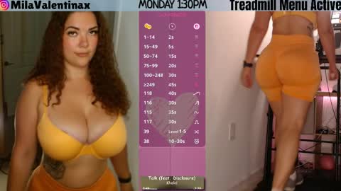 Snapshot of milavalentinax chatting on 18, 5, 2026 Mila Valentina online show from 18, 5, 2026