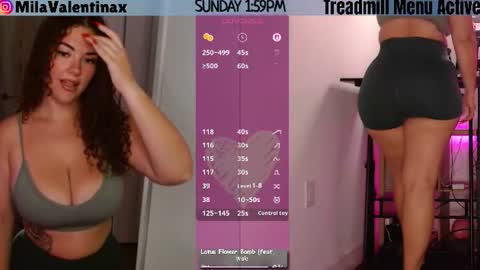 Snapshot of milavalentinax chatting on 12, 7, 2026 Mila Valentina online show from 12, 7, 2026