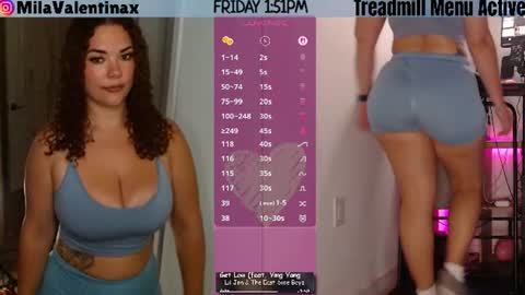 Snapshot of milavalentinax chatting on 17, 7, 2026 Mila Valentina online show from 17, 7, 2026