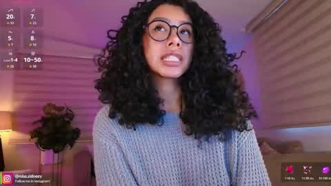 Snapshot of miss_sidney chatting on 8, 6, 2026 Amy Olivera online show from 8, 6, 2026