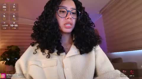 Snapshot of miss_sidney chatting on 16, 6, 2026 Amy Olivera online show from 16, 6, 2026