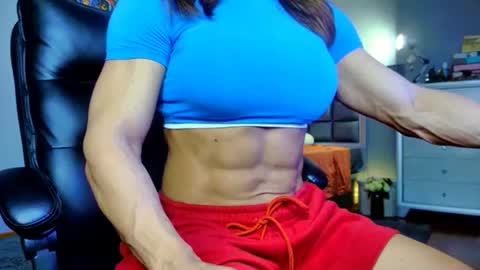 Snapshot of missale chatting on 9, 7, 2026 Alesyamuscledoll online show from 9, 7, 2026
