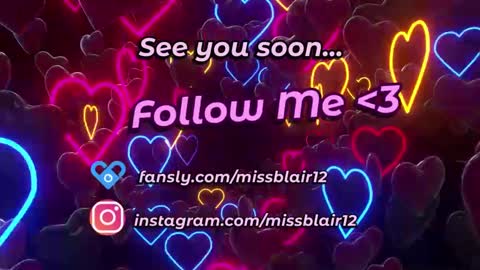 MissBlair online show from 26, 2, 2025