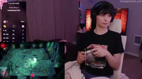 Snapshot of missjendare chatting on 6, 12, 2024 Miss Jen Dare online show from 6, 12, 2024