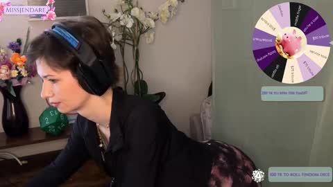 Snapshot of missjendare chatting on 4, 3, 2025 Miss Jen Dare online show from 4, 3, 2025