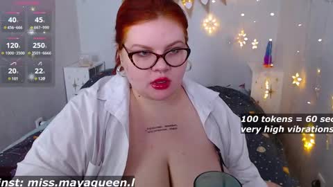 Snapshot of missmayaqueen chatting on 25, 2, 2025 Maya online show from 25, 2, 2025