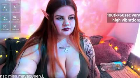 Snapshot of missmayaqueen chatting on 2, 10, 2025 Maya online show from 2, 10, 2025