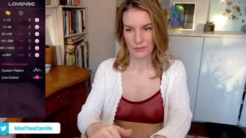 Snapshot of misstheacamille chatting on 20, 1, 2025 MissThea online show from 20, 1, 2025