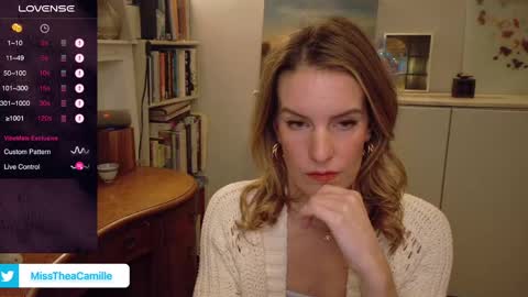 Snapshot of misstheacamille chatting on 23, 1, 2025 MissThea online show from 23, 1, 2025