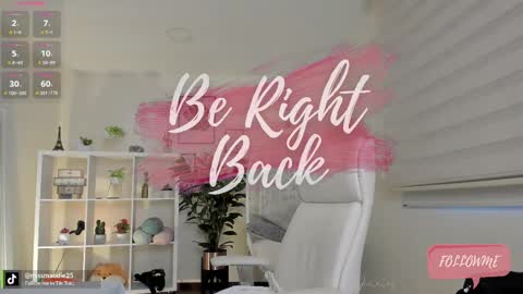 Mafe Jimenez online show from 22, 9, 2025