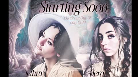 Hera  Tethra Bathtub stream  20k followers  Ask about our custom videos3 online show from 30, 1, 2025