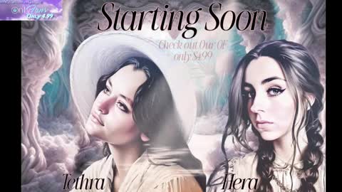 Hera  Tethra Bathtub stream  20k followers  Ask about our custom videos3 online show from 20, 2, 2025