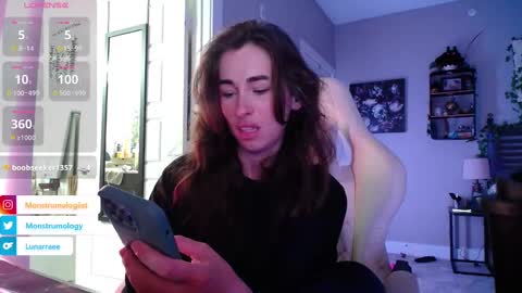 Snapshot of monstrumologist chatting on 5, 12, 2024 Lydia Mooney online show from 5, 12, 2024