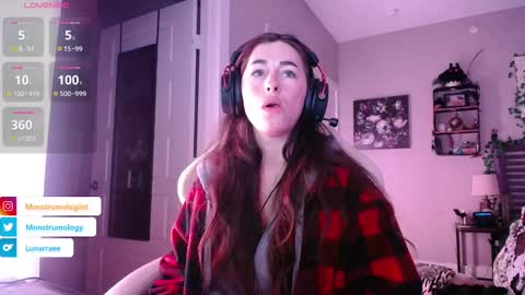 Snapshot of monstrumologist chatting on 7, 12, 2024 Lydia Mooney online show from 7, 12, 2024