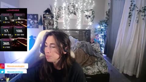 Snapshot of monstrumologist chatting on 14, 1, 2025 Lydia Mooney online show from 14, 1, 2025