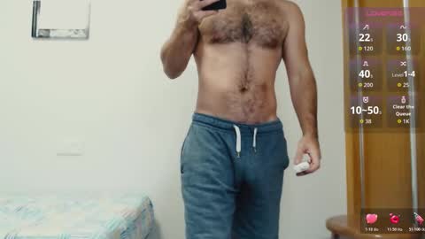 Juan  OF  myhairymacho online show from 24, 10, 2025