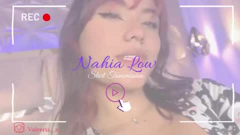 Snapshot of nahia_low chatting on 25, 2, 2025  Valeria  online show from 25, 2, 2025