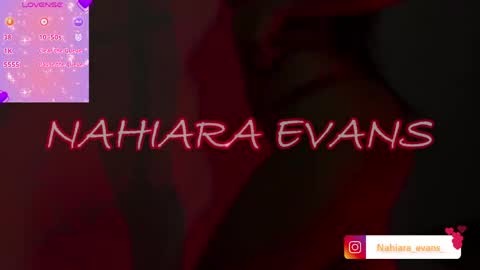 NAHIARA EVANS online show from 29, 4, 2026