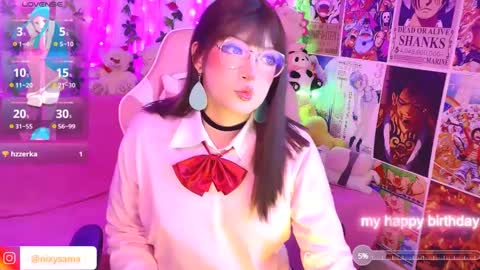 Nixy Sama online show from 27, 2, 2025