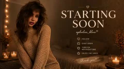 ophelia blue online show from 20, 7, 2026
