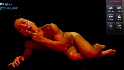 Orgasmic Asian online show from 1, 3, 2025