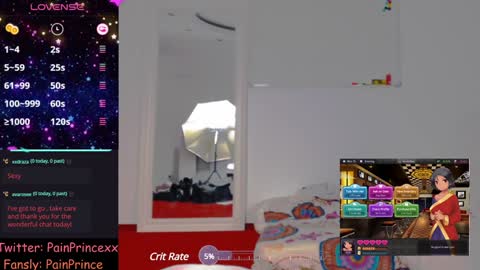 Snapshot of pain_prince chatting on 3, 12, 2024 Pain Prince online show from 3, 12, 2024