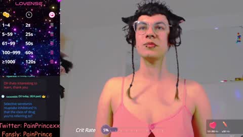 Snapshot of pain_prince chatting on 5, 12, 2024 Pain Prince online show from 5, 12, 2024