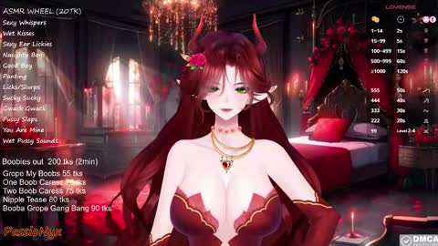 Snapshot of passionyx chatting on 10, 2, 2025 Succubus Nyx online show from 10, 2, 2025