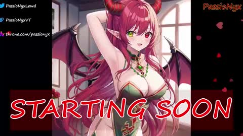 Snapshot of passionyx chatting on 2, 3, 2025 Succubus Nyx online show from 2, 3, 2025
