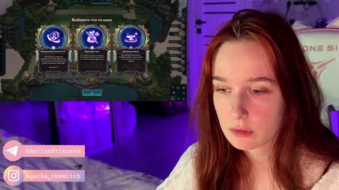 Adelina online show from 29, 1, 2025