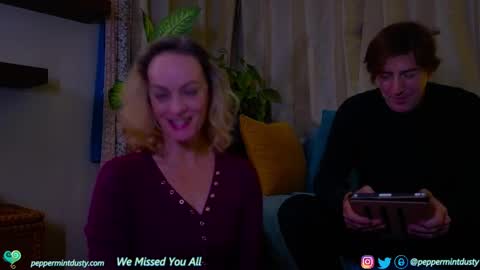 Peppermint and Dusty  online show from 19, 2, 2025