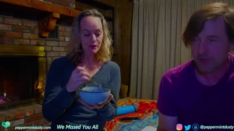 Peppermint and Dusty  online show from 9, 3, 2025