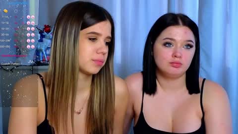 Snapshot of phyllisheart chatting on 4, 2, 2025 Lora black and Lili blonde welcome you here online show from 4, 2, 2025