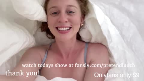 Snapshot of pretendlunch chatting on 26, 1, 2025 Pretend online show from 26, 1, 2025