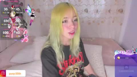 Purple Lilith online show from 6, 3, 2025