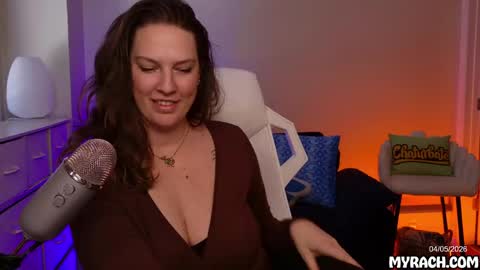 Snapshot of rach_oneill chatting on 5, 4, 2026 Rach ONeill online show from 5, 4, 2026