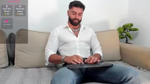 Snapshot of rawadam chatting on 8, 10, 2025 Adam online show from 8, 10, 2025
