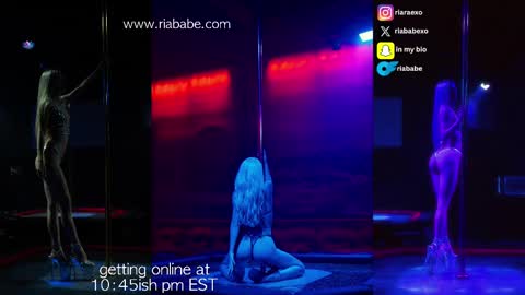 Snapshot of riababe chatting on 24, 2, 2025 ria online show from 24, 2, 2025