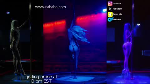 Snapshot of riababe chatting on 5, 3, 2025 ria online show from 5, 3, 2025