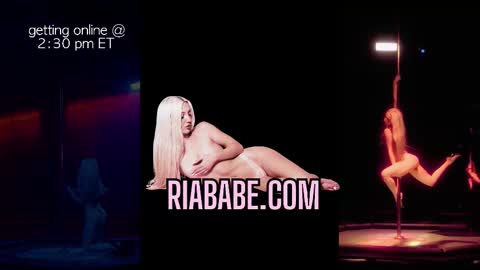 Snapshot of riababe chatting on 7, 11, 2025 ria online show from 7, 11, 2025